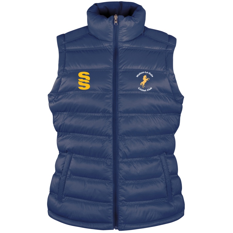 Women's Padded Gilet : Navy