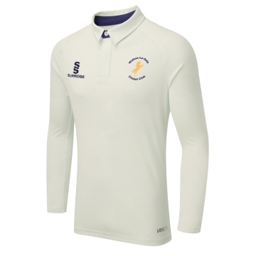 Ergo Long Sleeve Cricket Shirt Navy