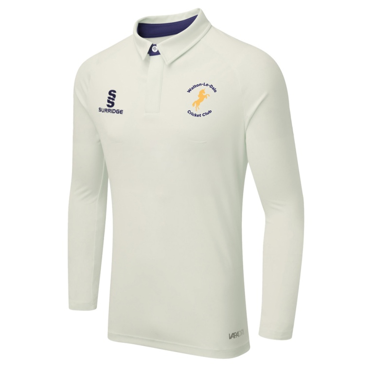 Ergo Long Sleeve Cricket Shirt Navy